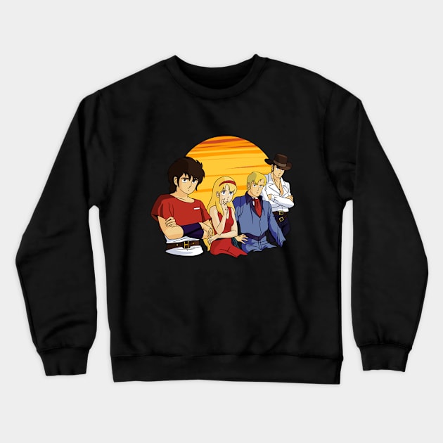 The star sheriffs Crewneck Sweatshirt by BrokenSpirit